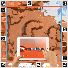 Mars Discovery AR-VR Adventure Mat