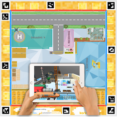 Automated Warehouse AR-VR Adventure Mat