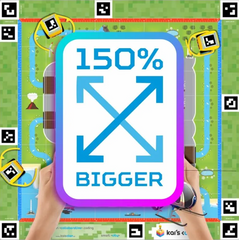 super size Smart City VR-AR-Adventure Mat